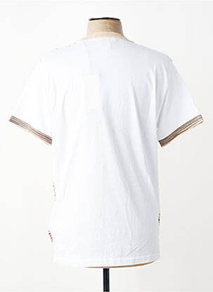 Pull stretch manches courtes beige BOB homme