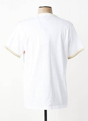 Pull col rond manches courtes vert BOB homme