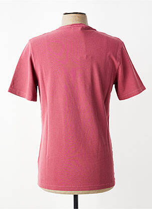 T-shirt broderie manches courtes rouge TRAMAROSSA homme