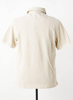 Polo stretch manches courtes beige TRAMAROSSA homme