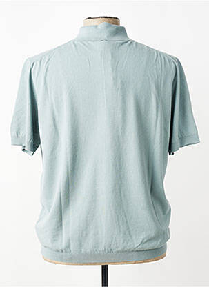 Pull stretch manches courtes vert TRAMAROSSA homme