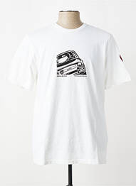 T-shirt stretch manches courtes blanc TRAMAROSSA homme