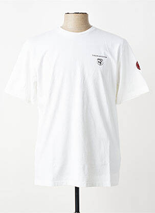 T-shirt stretch manches courtes blanc TRAMAROSSA homme
