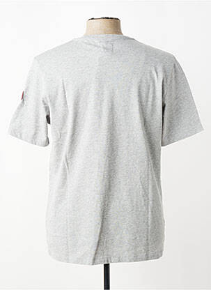 T-shirt tissage chiné manches courtes gris TRAMAROSSA homme