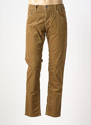 Pantalon slim tissage velours taille normale marron CAMEL ACTIVE homme