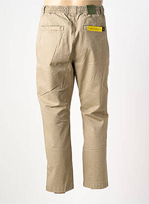Pantalon chino stretch taille normale beige CAMEL ACTIVE homme
