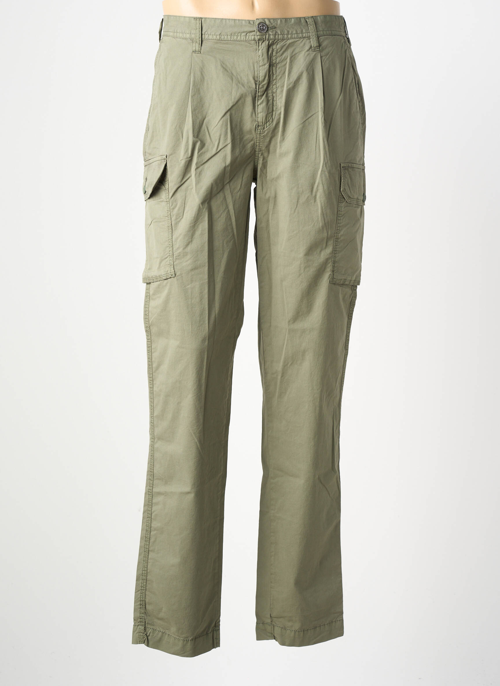 Pantalon cargo taille à pinces taille normale vert U.S. POLO ASSN homme