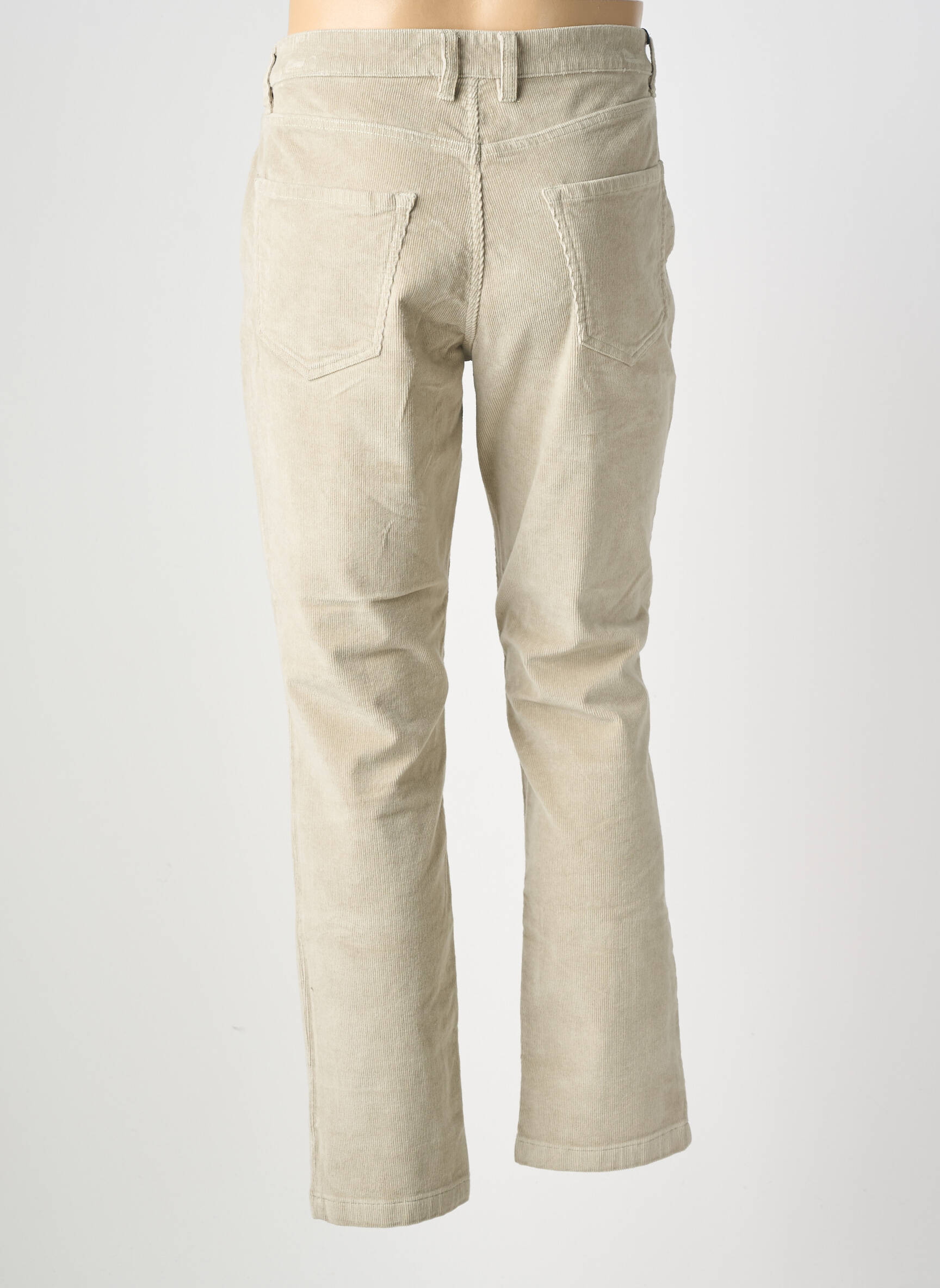 Pantalon slim tissage velours taille normale beige U.S. POLO ASSN homme