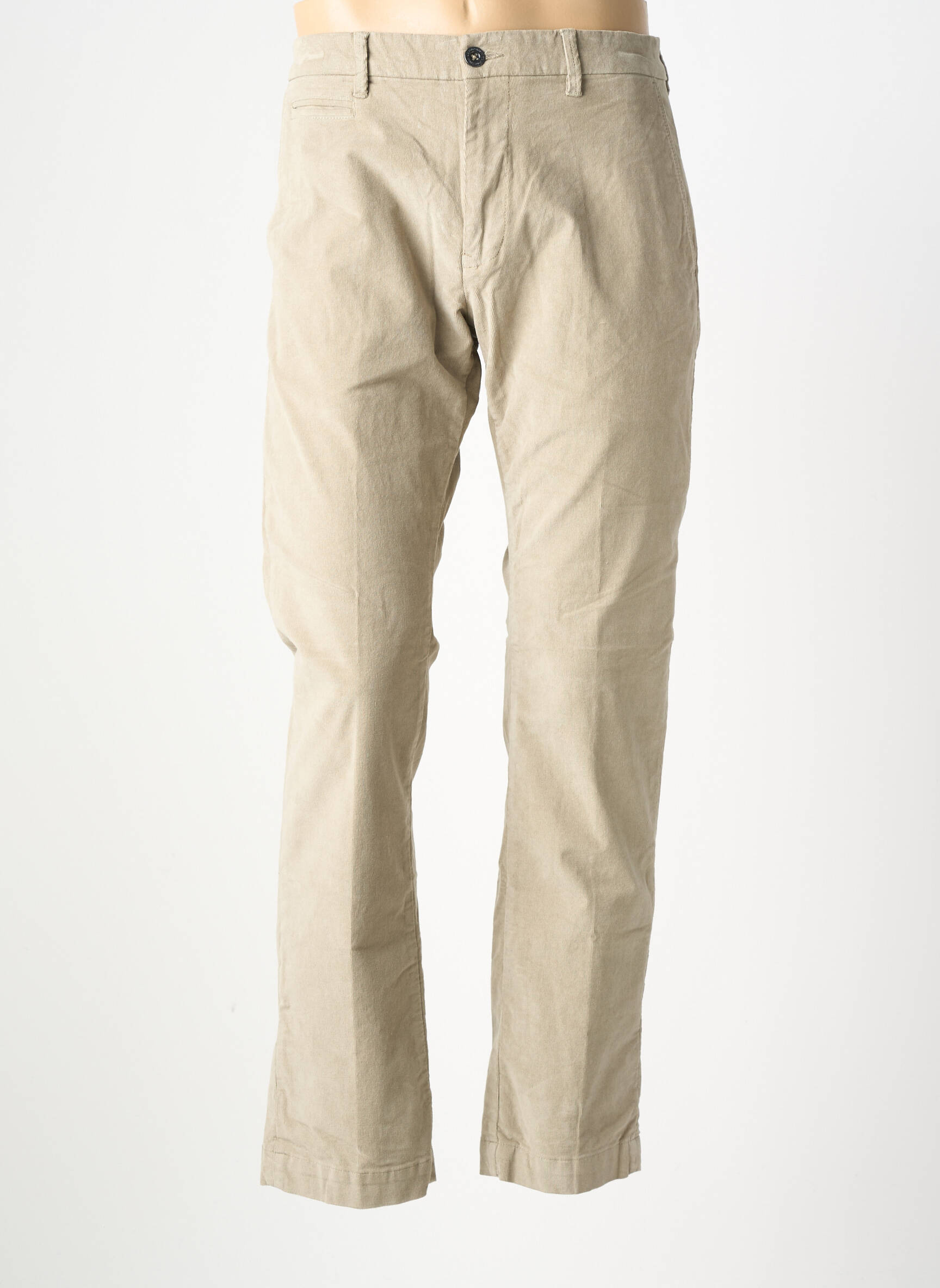 Pantalon chino stretch taille normale beige U.S. POLO ASSN homme