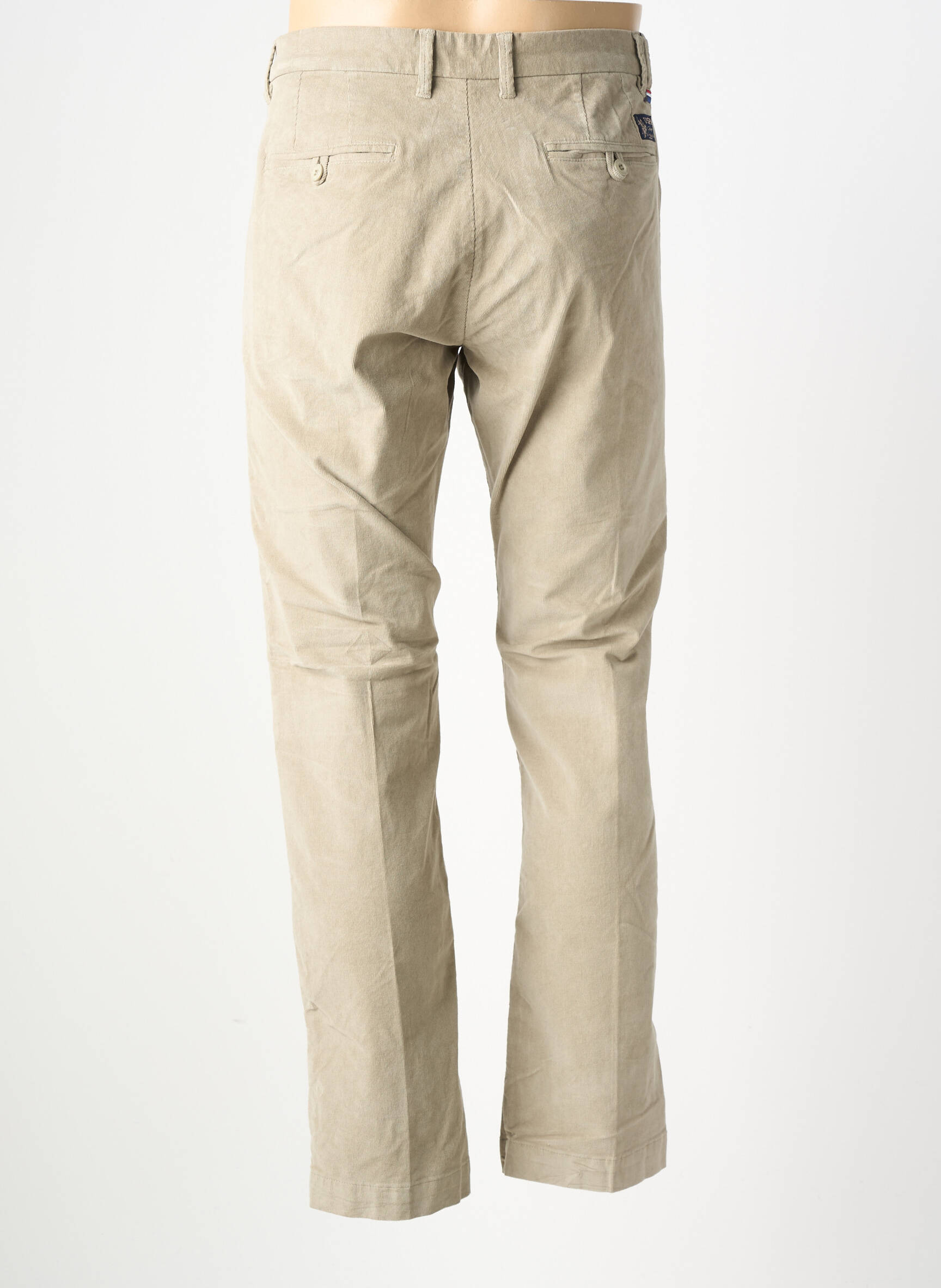 Pantalon chino stretch taille normale beige U.S. POLO ASSN homme