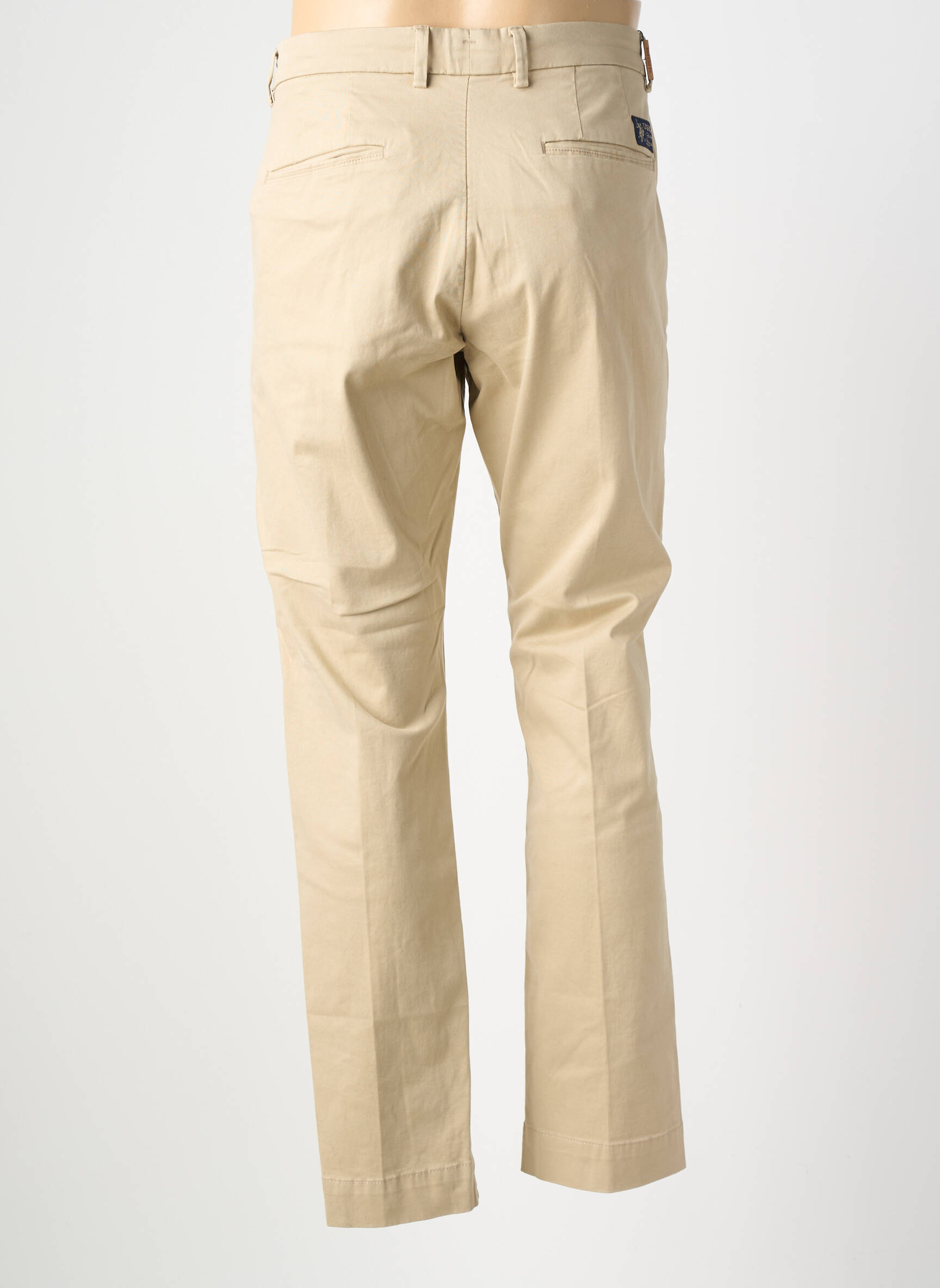 Pantalon chino stretch taille normale beige U.S. POLO ASSN homme