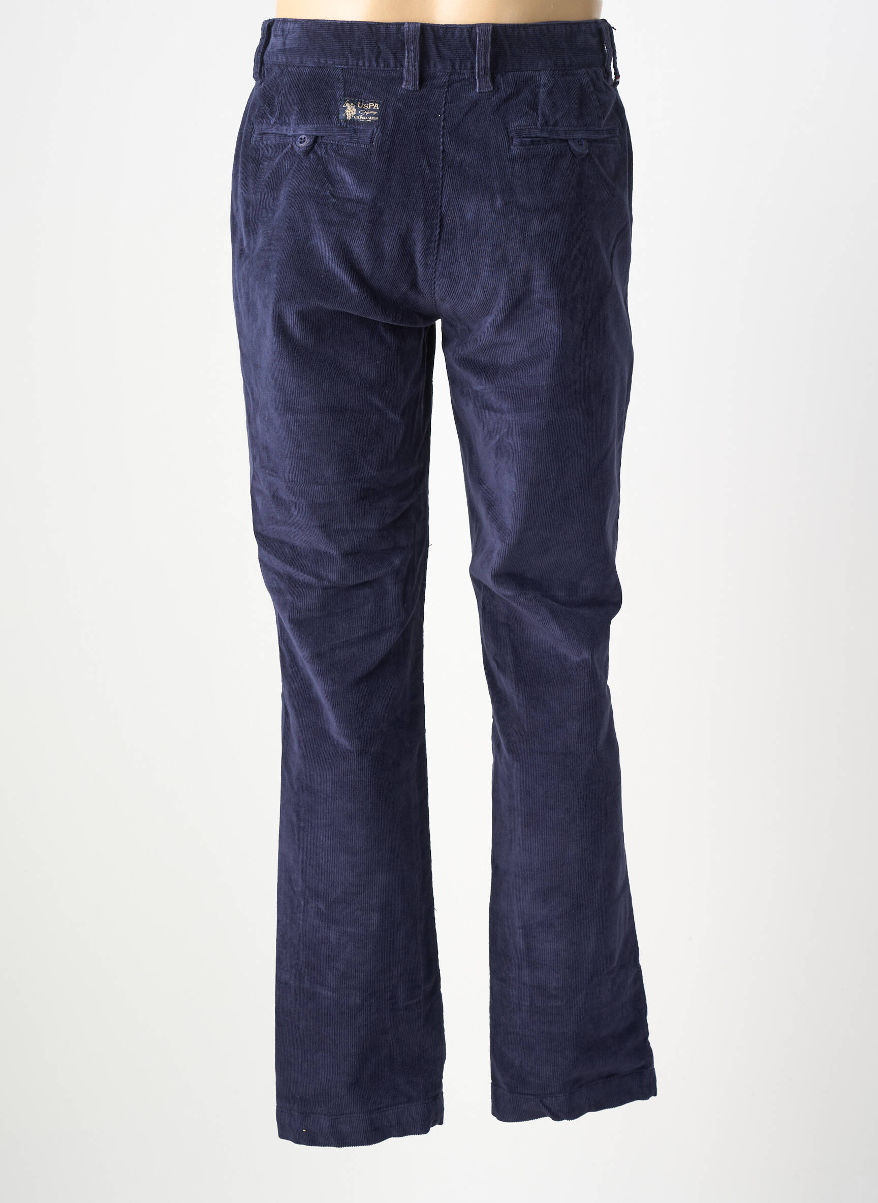 Pantalon chino stretch taille normale bleu U.S. POLO ASSN homme