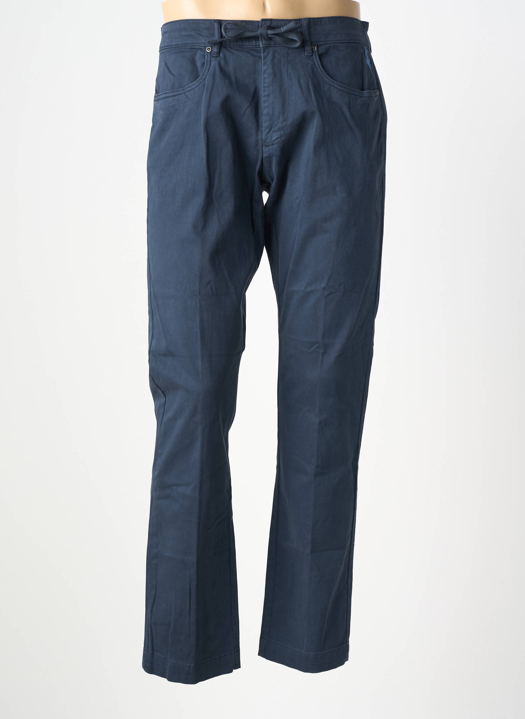 Pantalon chino stretch taille normale bleu U.S. POLO ASSN homme