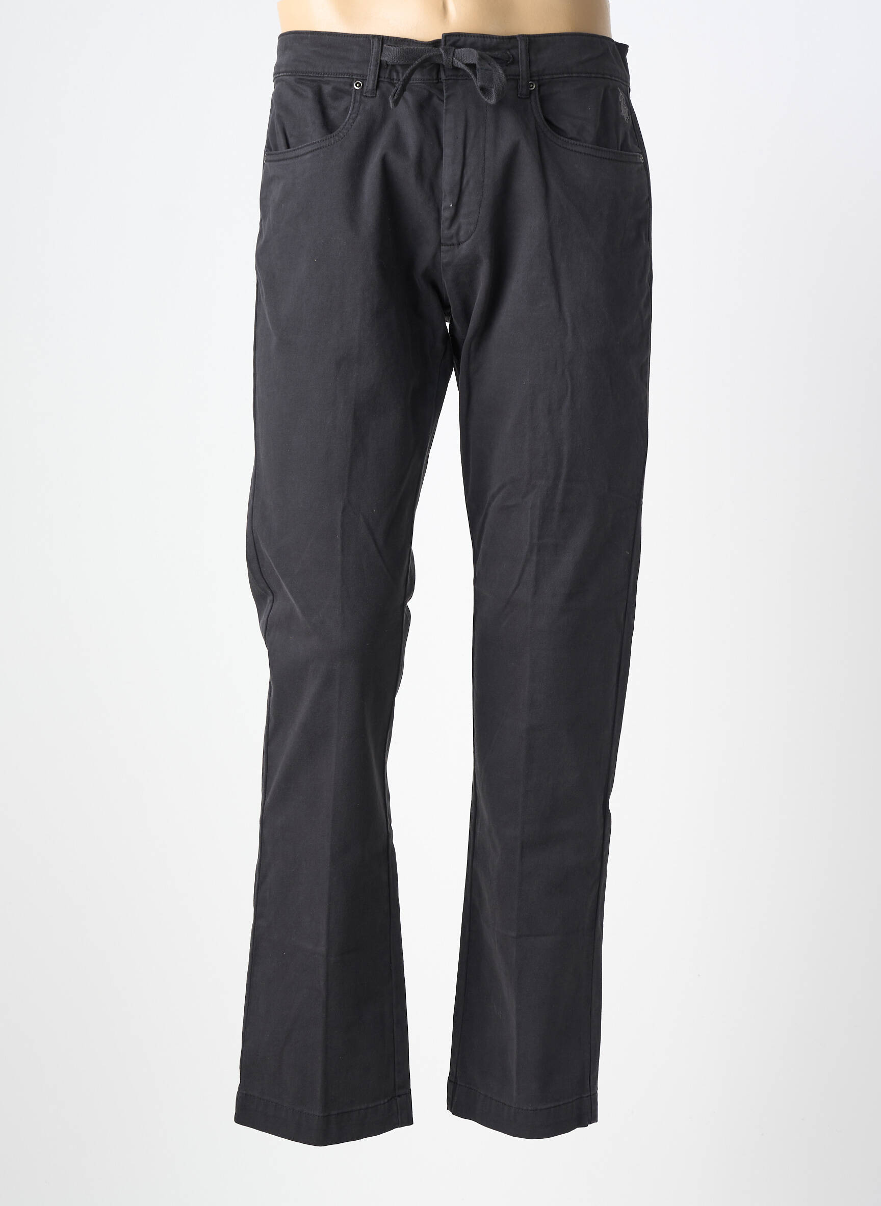 Pantalon chino stretch taille normale noir U.S. POLO ASSN homme