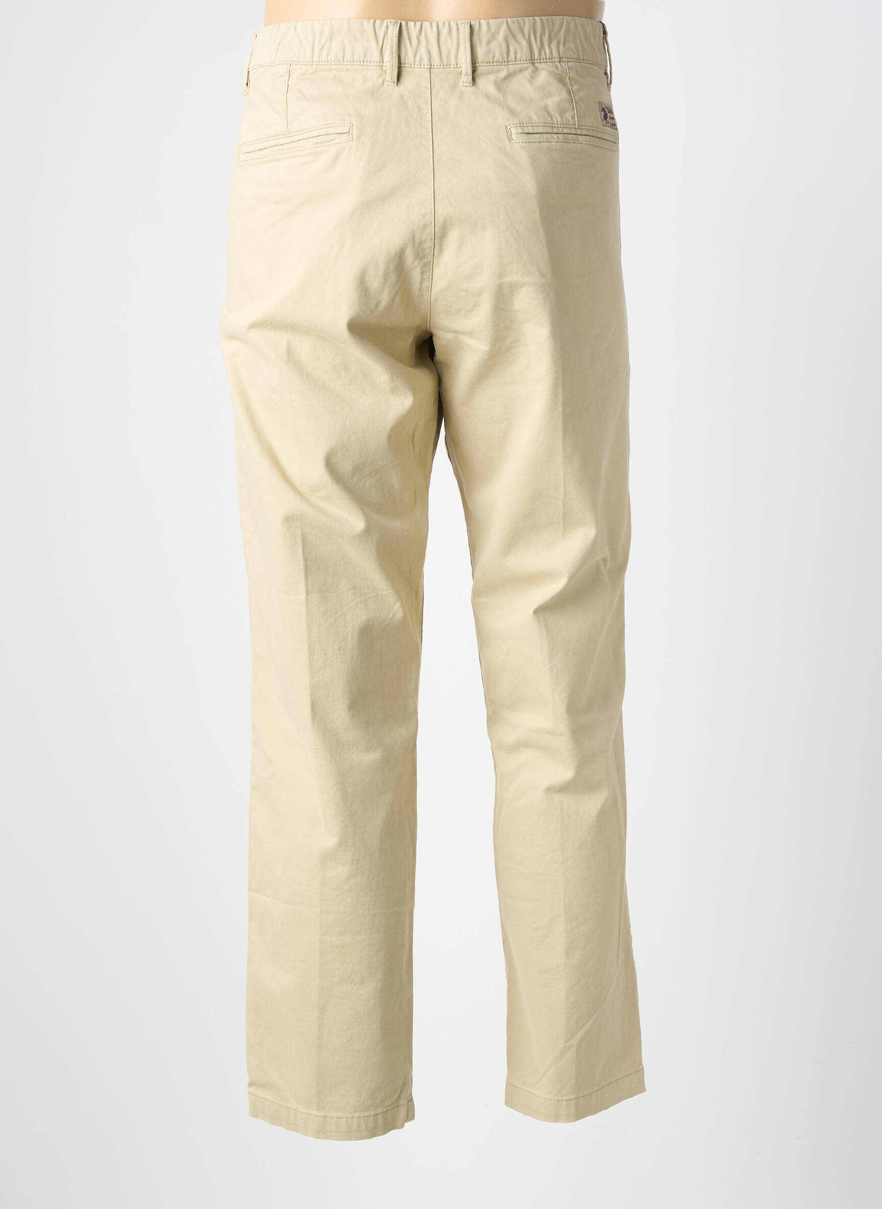Pantalon chino tissage popeline taille normale vert U.S. POLO ASSN homme