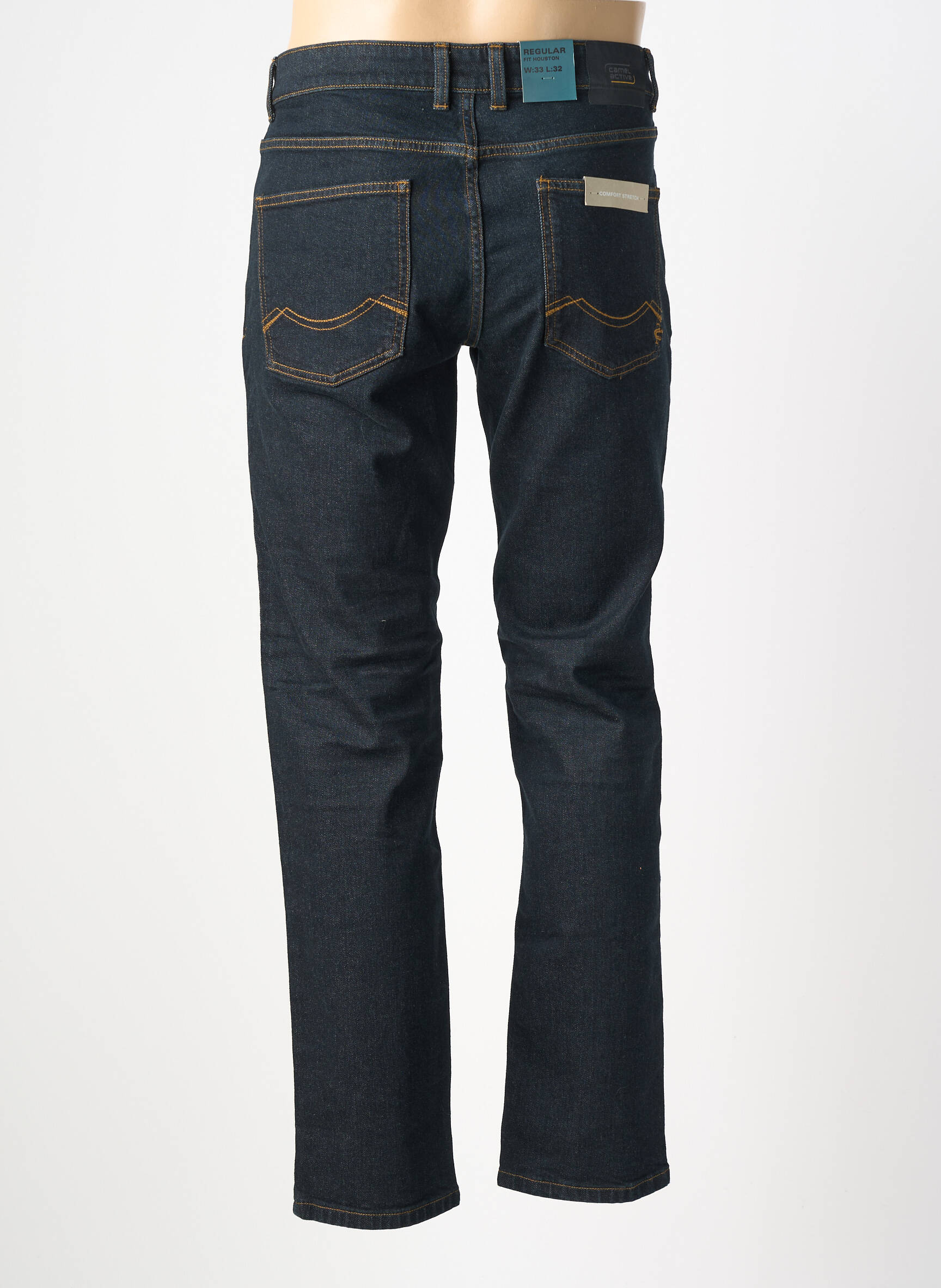 Jeans coupe slim tissage brut taille normale bleu CAMEL ACTIVE homme