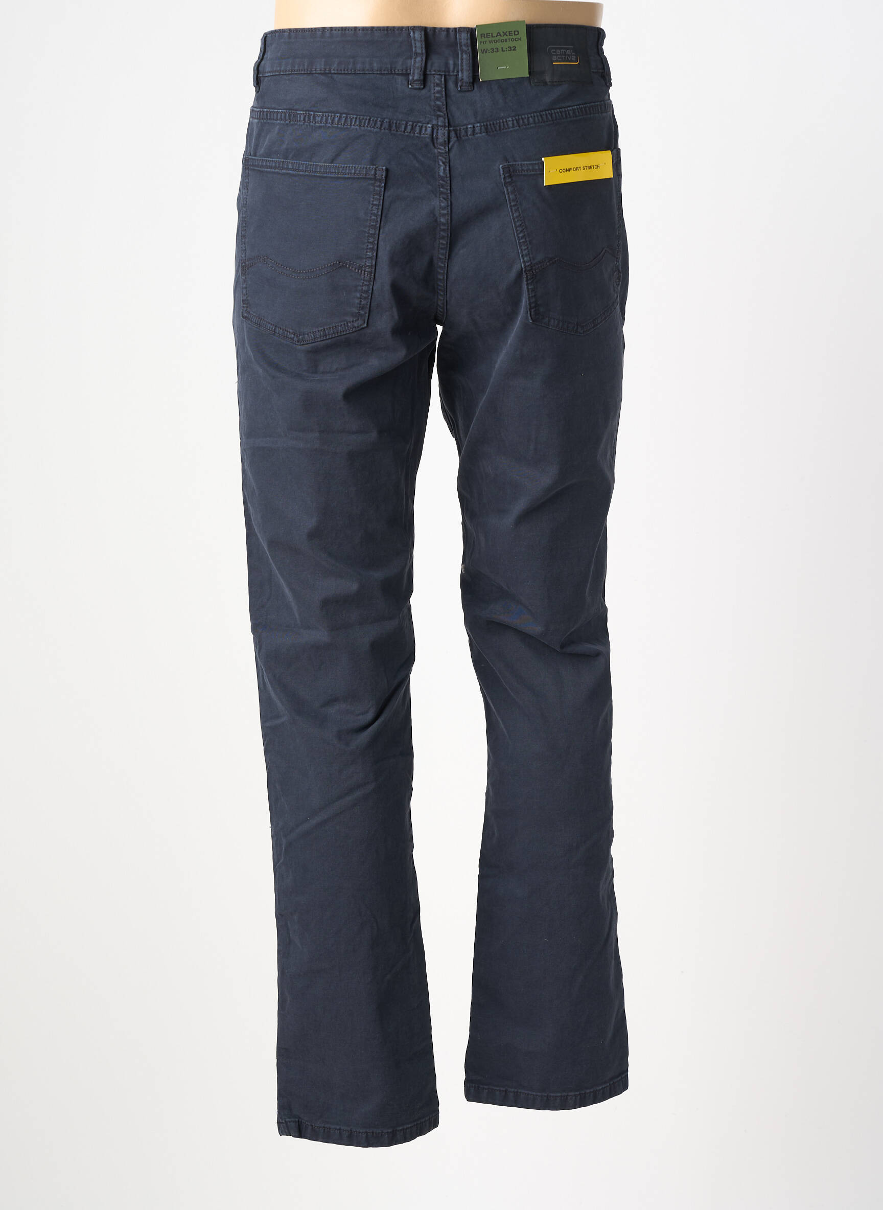 Jeans coupe slim stretch taille normale noir CAMEL ACTIVE homme