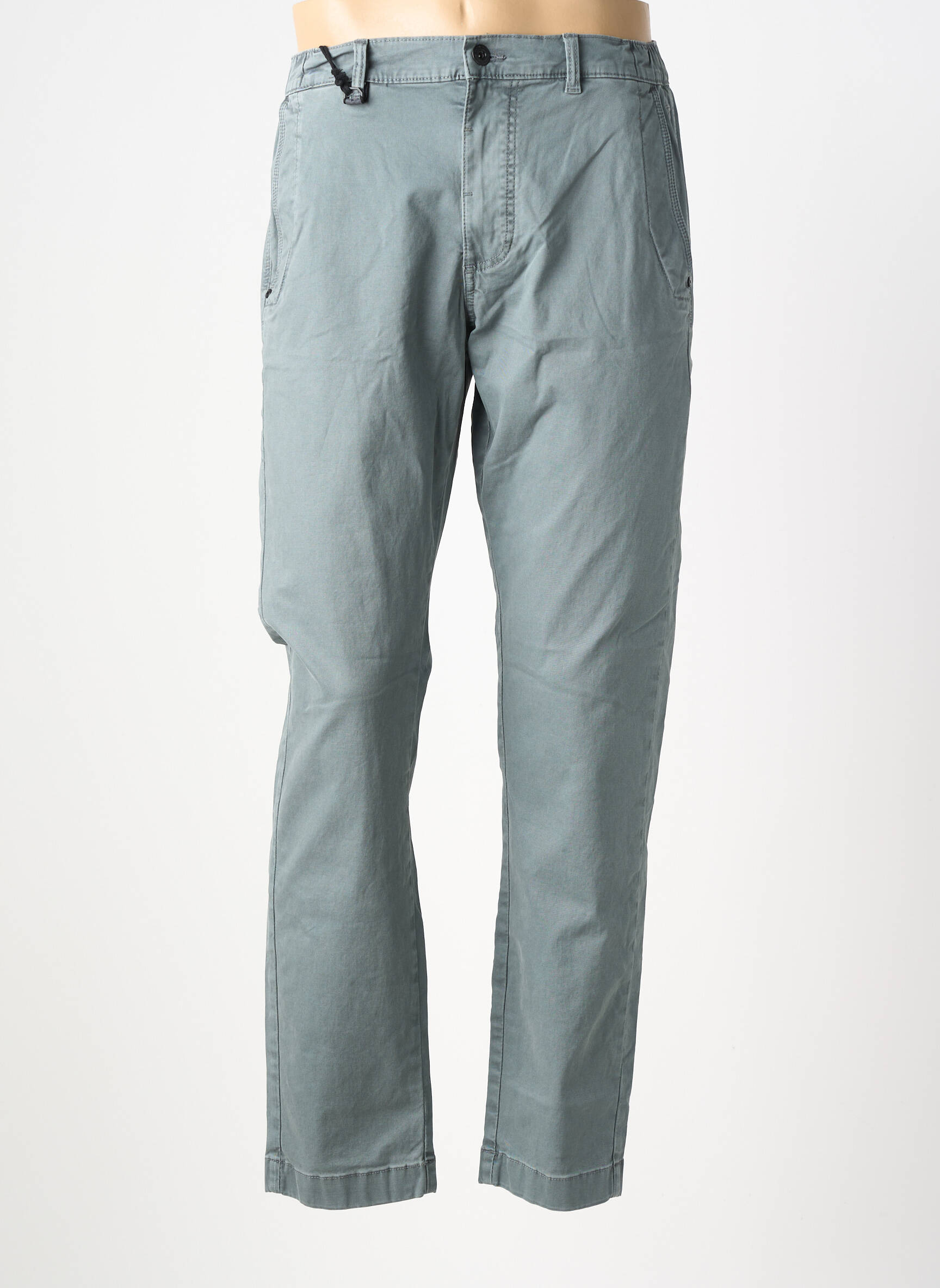 Pantalon chino stretch taille normale vert CAMEL ACTIVE homme