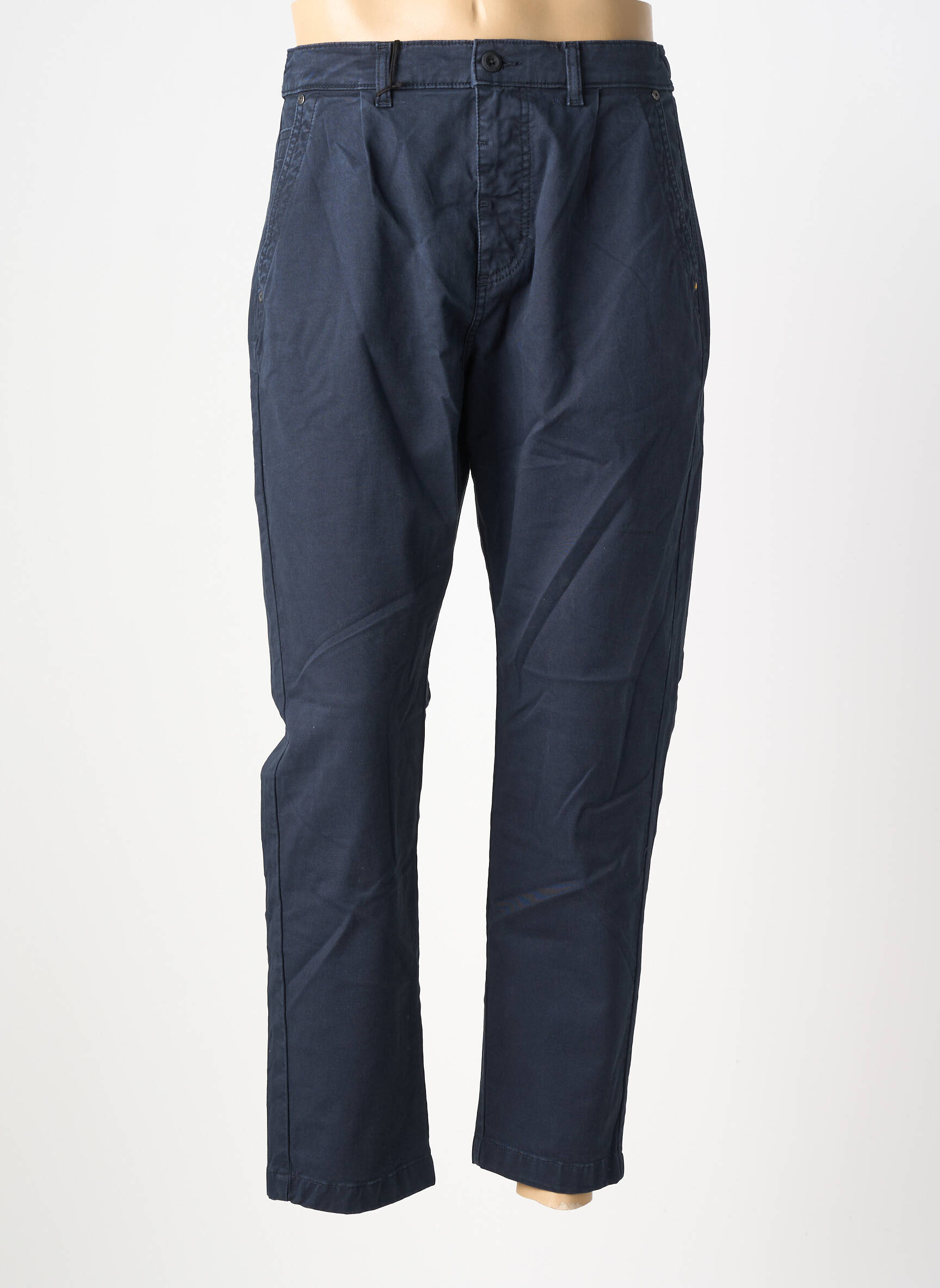 Pantalon chino stretch taille normale bleu CAMEL ACTIVE homme