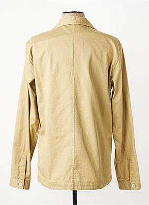Veste casual fermeture boutonnée sur le devant beige XACUS homme