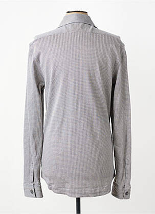 Veste casual fermeture boutonnée sur le devant bleu XACUS homme