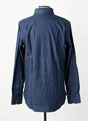Chemise manches longues coupe cintrée bleu TRAMAROSSA homme