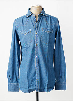 Chemise manches longues coupe cintrée bleu clair TRAMAROSSA homme