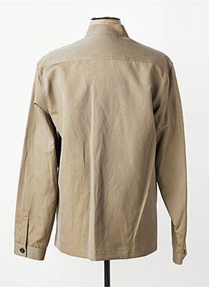 Veste casual fermeture boutonnée sur le devant marron XACUS homme