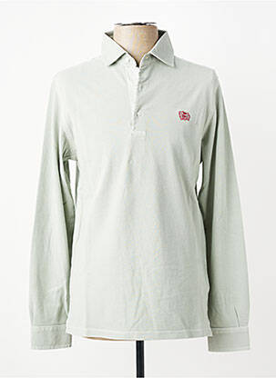 Polo manches longues manches longues vert TRAMAROSSA homme