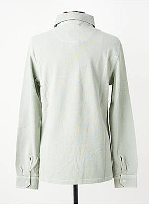 Polo manches longues manches longues vert TRAMAROSSA homme