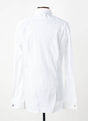 Chemise manches longues coupe cintrée blanc XACUS homme