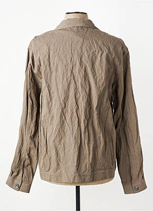 Veste casual fermeture boutonnée sur le devant marron XACUS homme