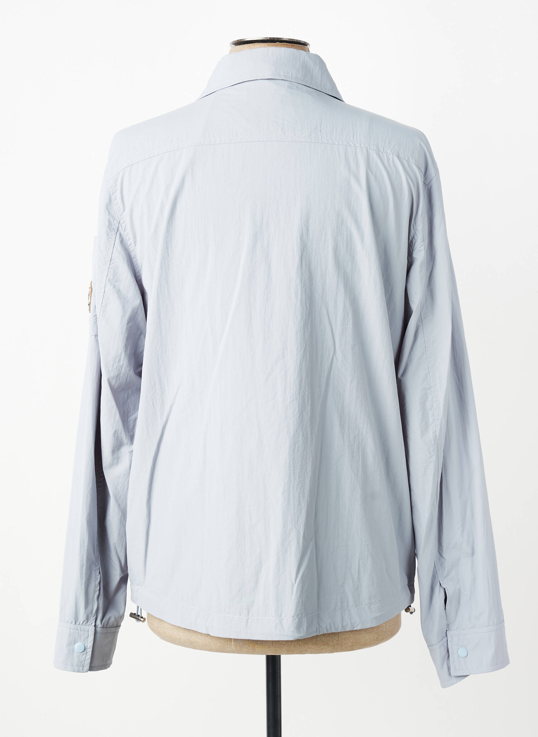 Coupe-vent poches sans capuche bleu BOB homme