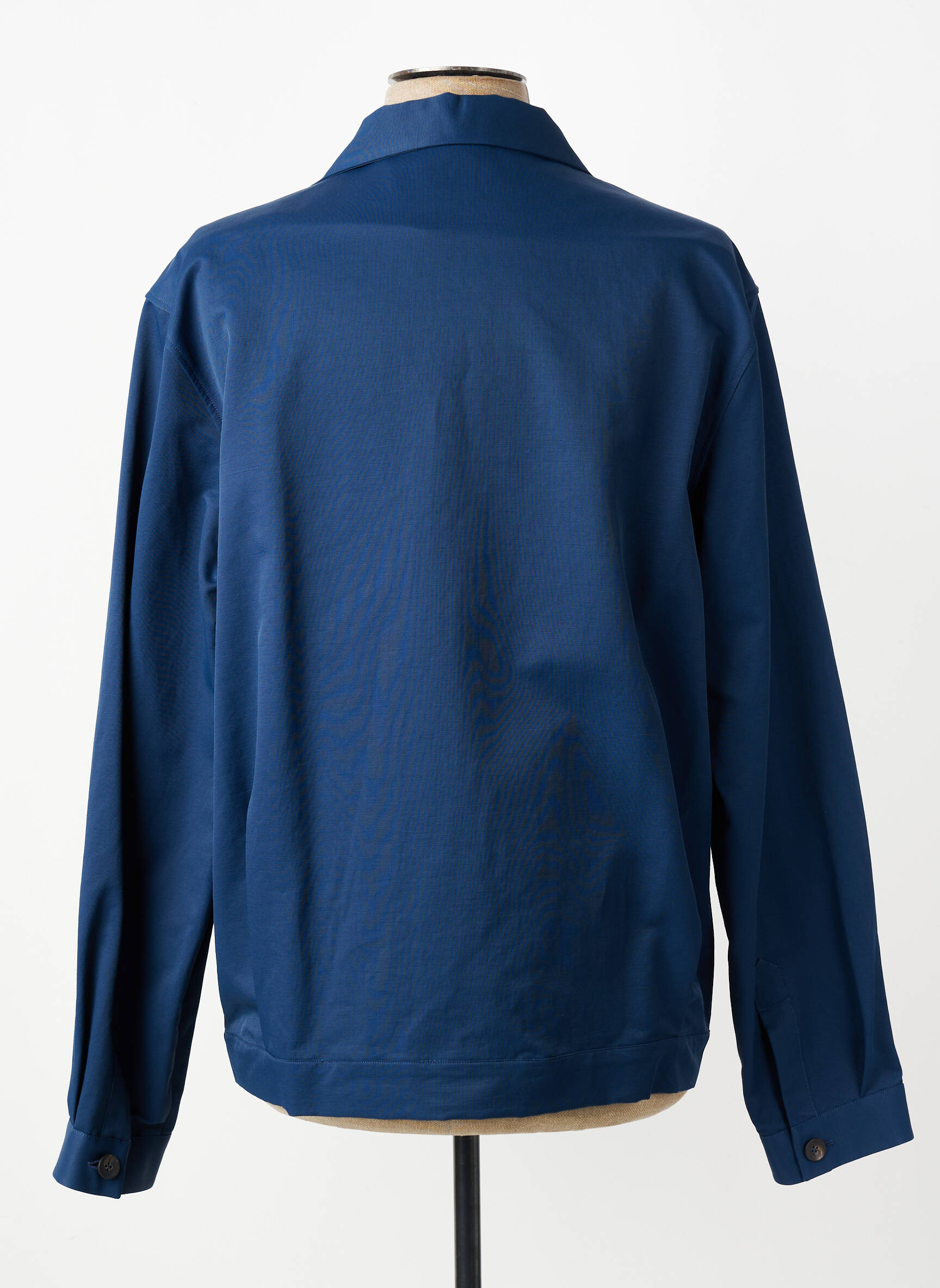 Veste casual fermeture boutonnée sur le devant bleu XACUS homme