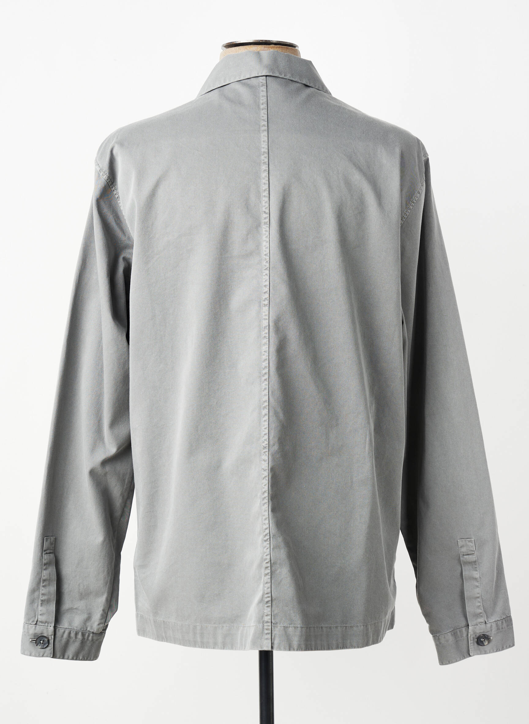 Veste casual fermeture boutonnée sur le devant gris XACUS homme