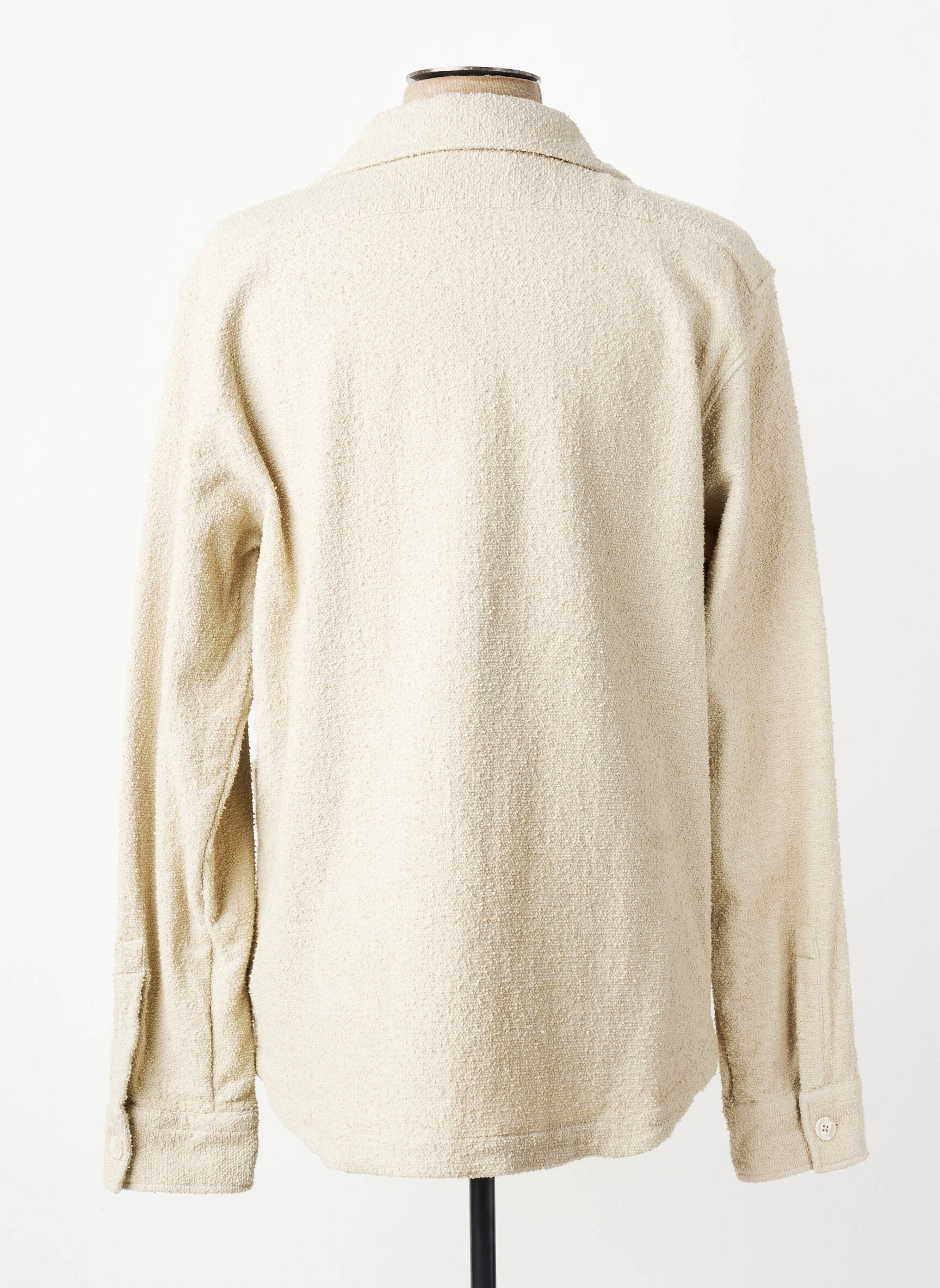 Veste casual fermeture boutonnée sur le devant beige XACUS homme