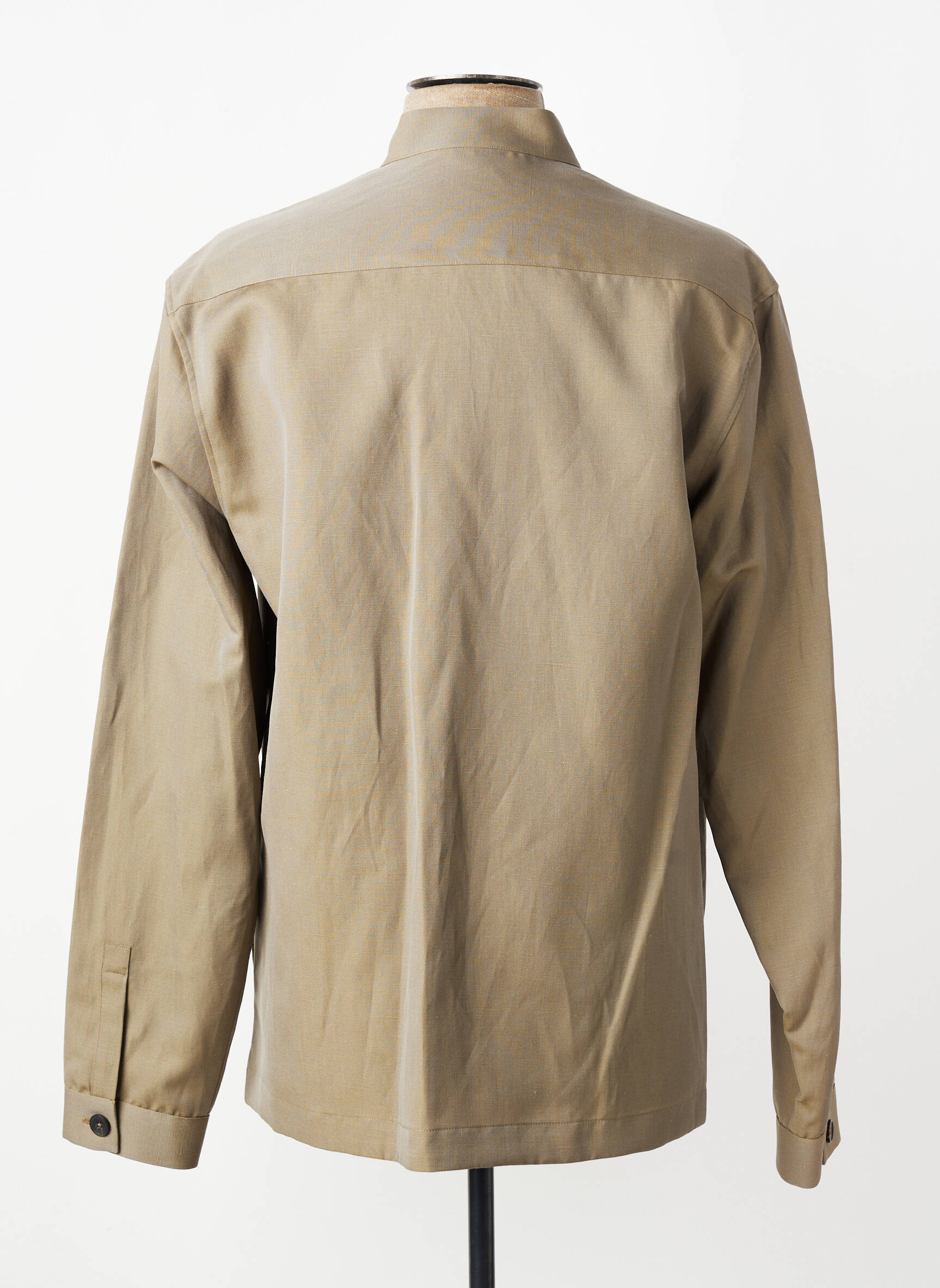 Veste casual fermeture boutonnée sur le devant marron XACUS homme