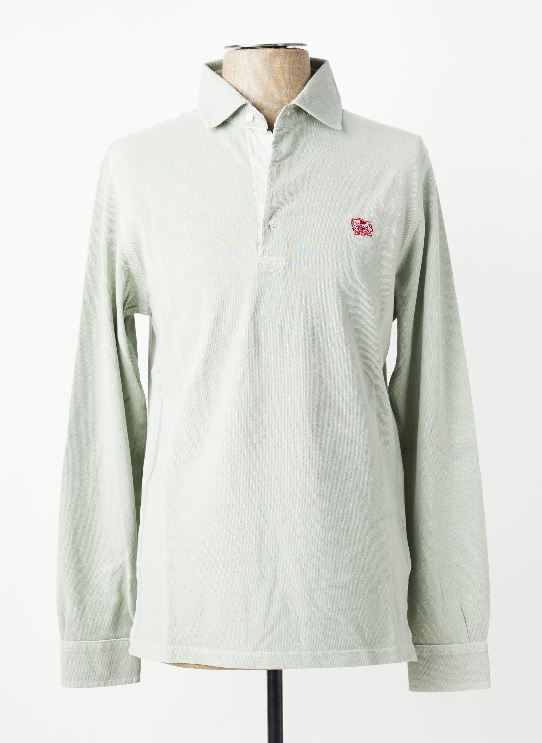 Polo manches longues manches longues vert TRAMAROSSA homme