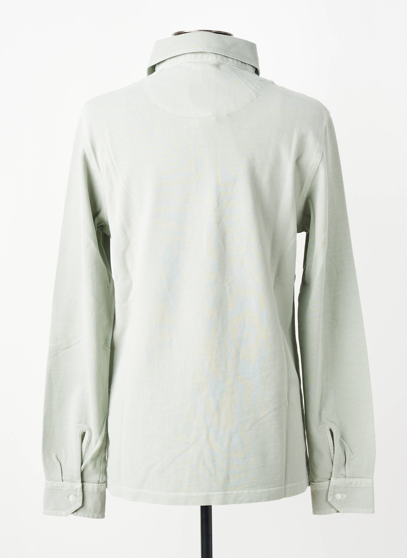 Polo manches longues manches longues vert TRAMAROSSA homme