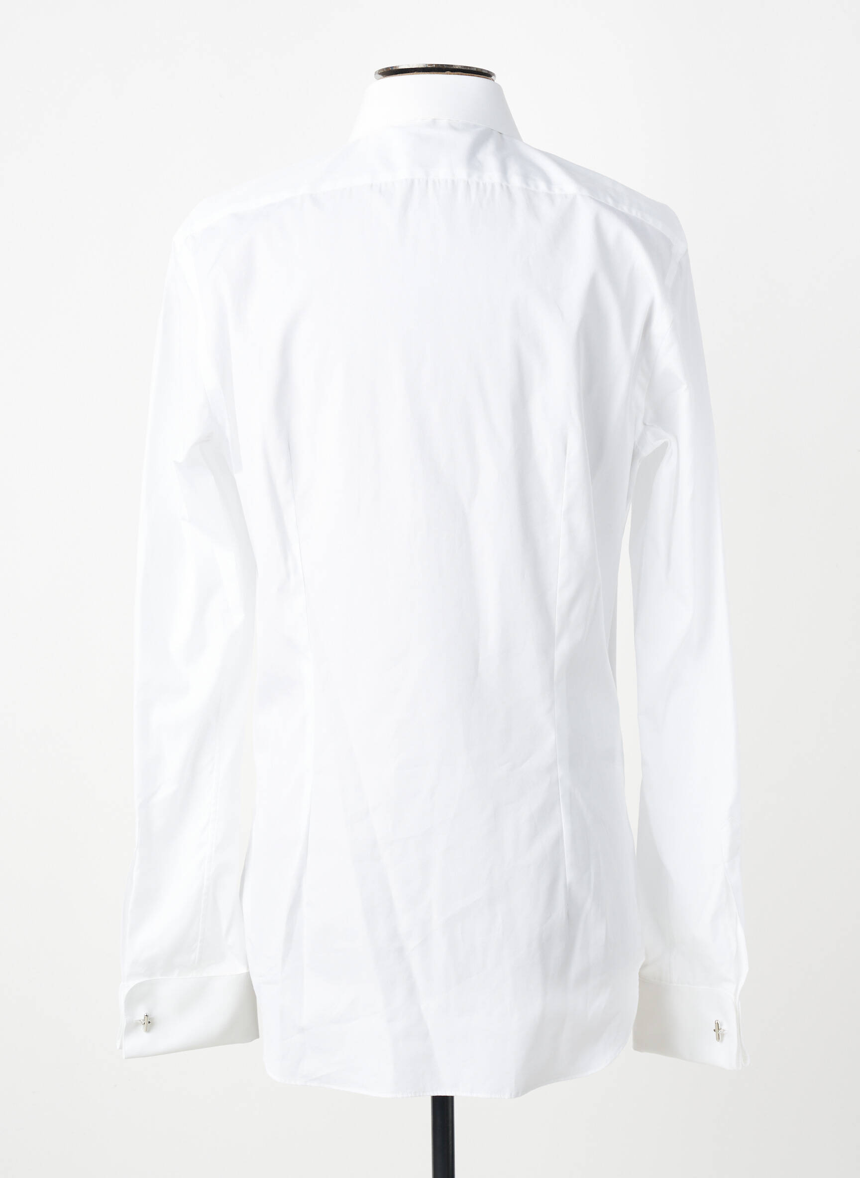 Chemise manches longues coupe cintrée blanc XACUS homme