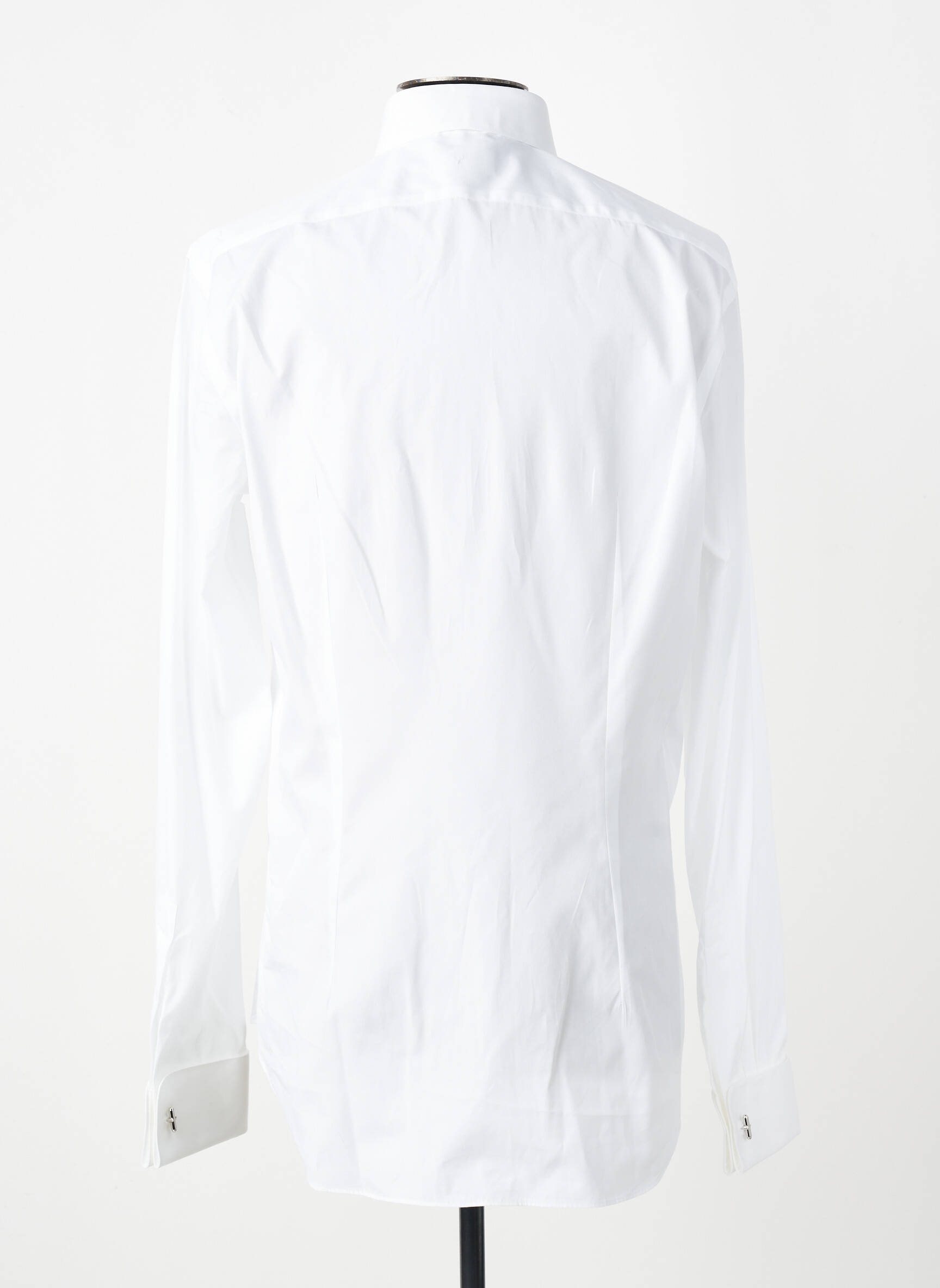 Chemise manches longues coupe cintrée blanc XACUS homme
