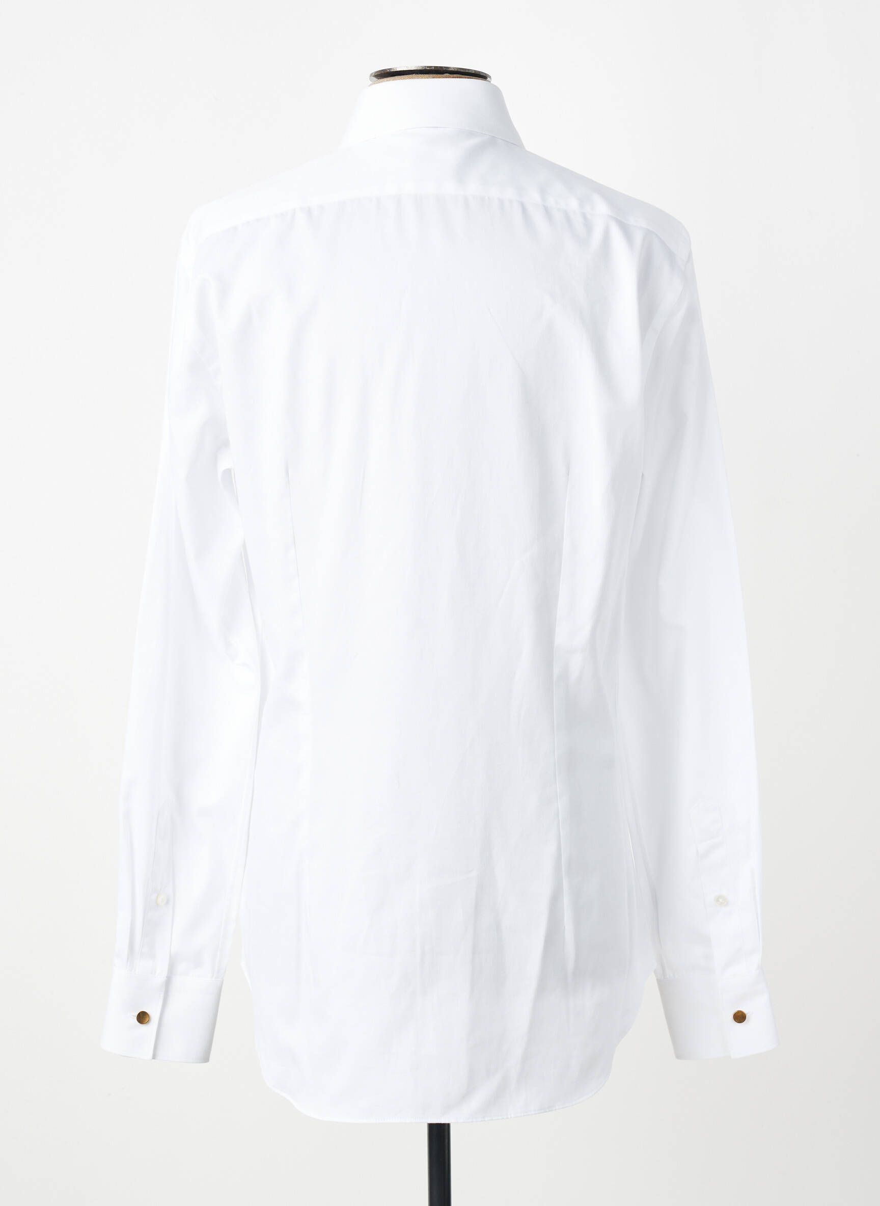 Chemise manches longues coupe cintrée blanc XACUS homme
