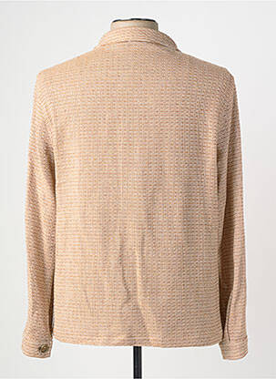 Veste casual fermeture boutonnée sur le devant beige BOB homme