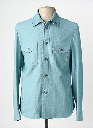 Veste casual fermeture boutonnée sur le devant vert BOB homme