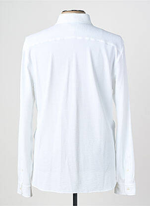 Chemise manches longues coupe cintrée blanc XACUS homme