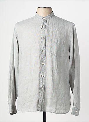 Chemise manches longues coupe droite gris XACUS homme