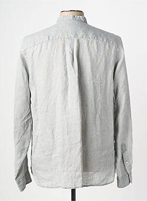 Chemise manches longues coupe droite gris XACUS homme
