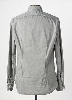 Chemise manches longues coupe cintrée gris XACUS homme