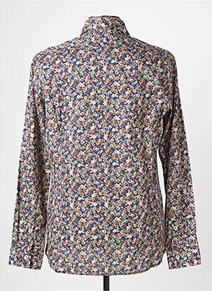 Chemise manches longues imprimé fleurs bleu BOB homme