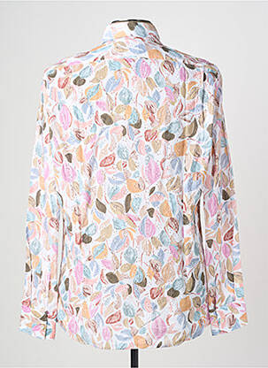 Chemise manches longues imprimé fantaisie rose BOB homme